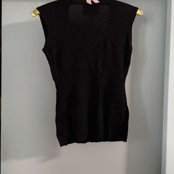 Collectif Ruffle Collar Sleeveless Tank Top Pinup Retro - Picture 4 of 4